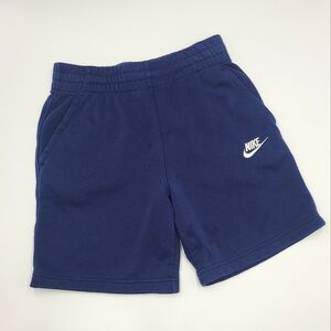 Nike boys' navy sweatshorts size M